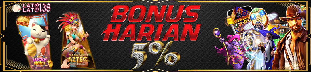 Bonus Harian 5%